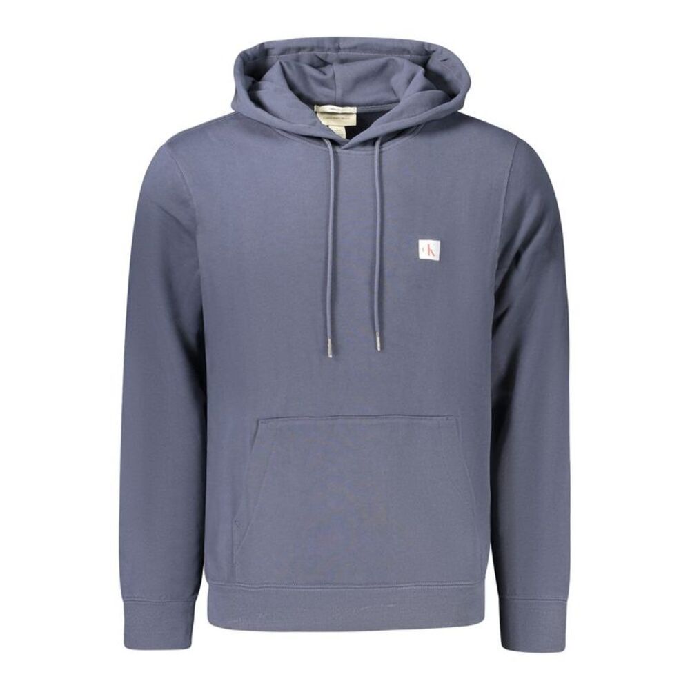 Calvin Klein Blue Cotton Men's Men's Hoodie